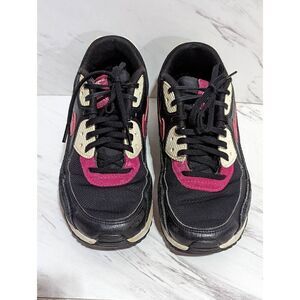 Nike Air Max Women's Black Pink White Athletic Running Shoes Size 6
